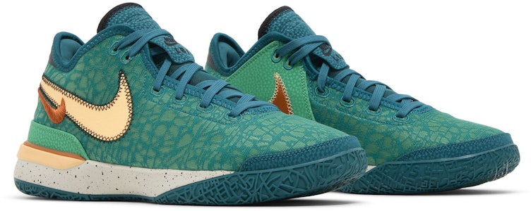 Nike LeBron NXXT Gen “Geode Teal” 減震耐磨 中幫 籃球鞋 男款 綠紅橙 Cheap Nike LeBron NXXT Gen “Geode Teal” 減震耐磨 中幫 籃球鞋 男款 綠紅橙