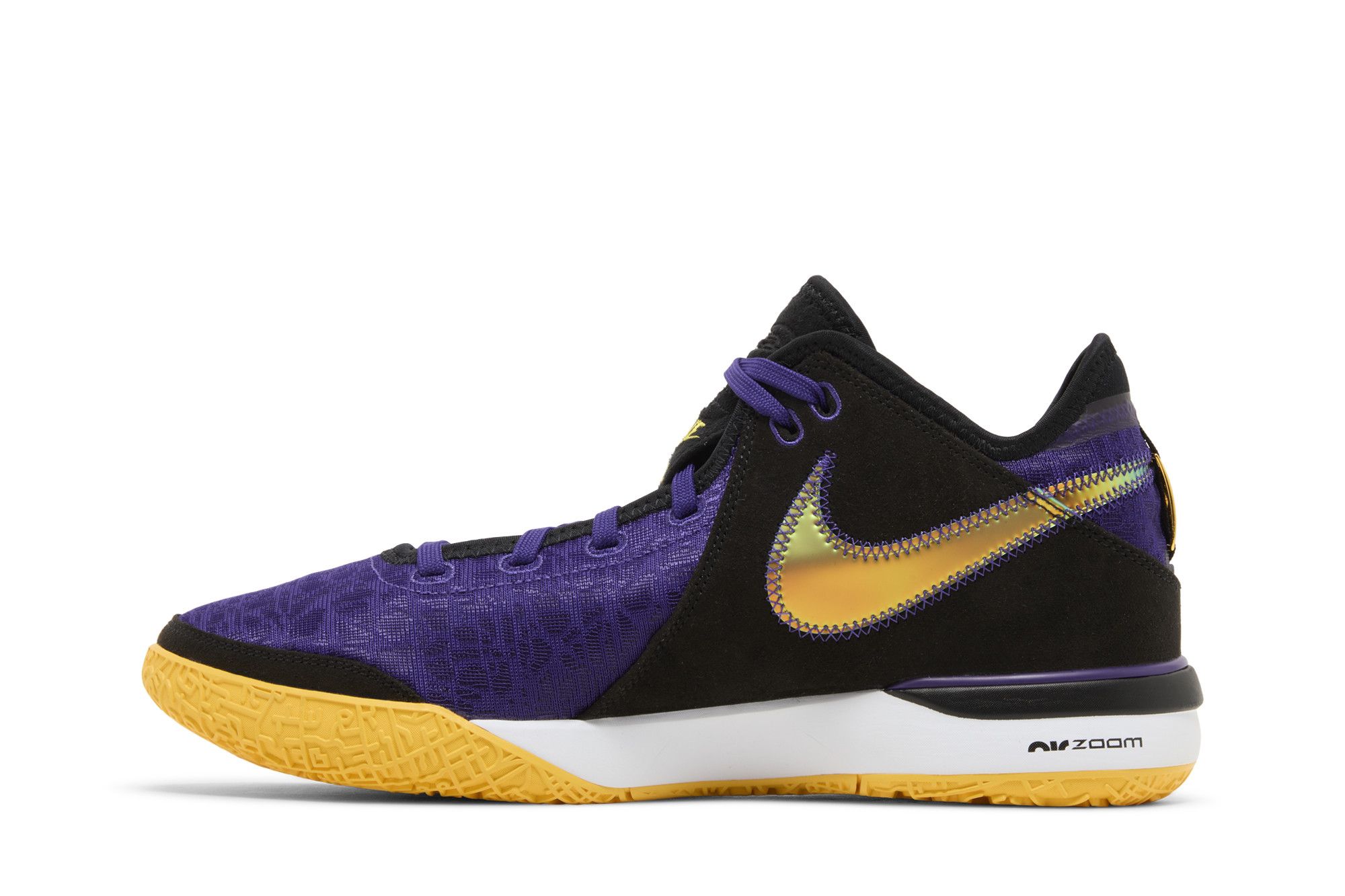 Lookbook Nike Zoom LeBron NXXT Gen ''Lakers'' Scarpe Basket. DR8784-500/DR8788-500