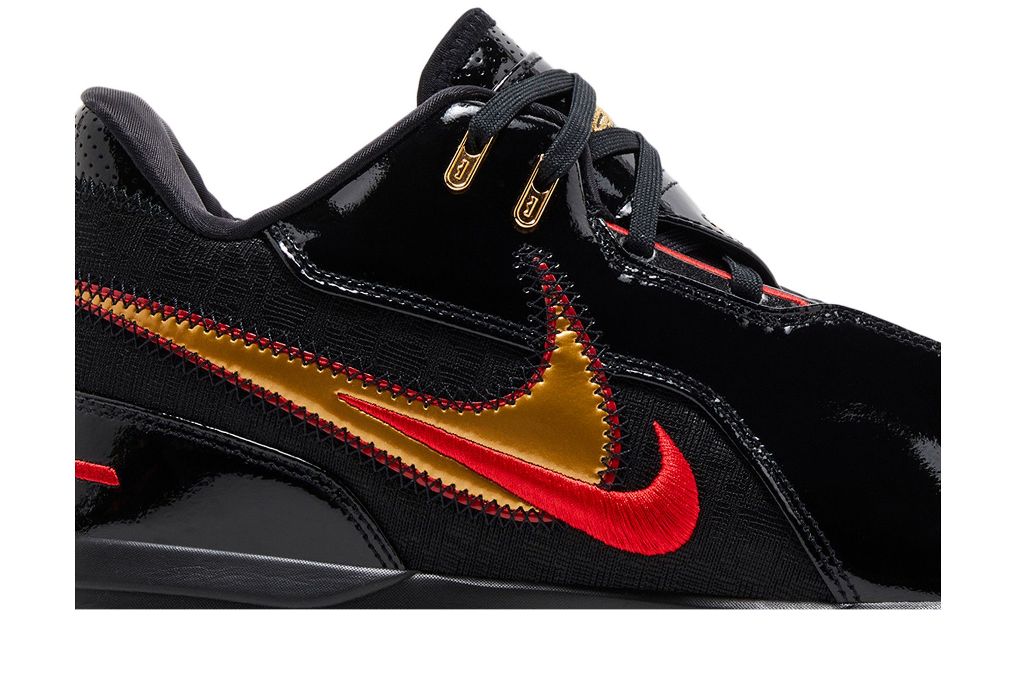 Order Nike Zoom LeBron NXXT Gen AMPD ''Schwarz Metallisch Gold Rot'' FJ1566-001/FJ1567-001