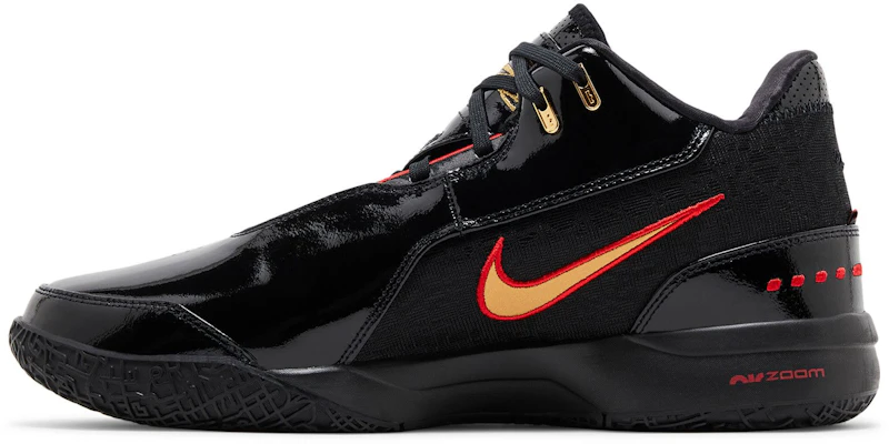 Nike Zoom LeBron NXXT Gen AMPD ''Schwarz Metallisch Gold Rot'' FJ1566-001/FJ1567-001 Lookbook Nike Zoom LeBron NXXT Gen AMPD ''Schwarz Metallisch Gold Rot'' FJ1566-001/FJ1567-001