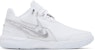 Nike Zoom LeBron NXXT Gen AMPD 'Putih Perak Metalik' FJ1566-102/FJ1567-102