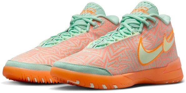 Nike LeBron NXXT Genisus 薄荷綠泡 亮黃 超翠玉亮 橘扣籃球鞋 HF0712-301 Lookbook Nike LeBron NXXT Genisus 薄荷綠泡 亮黃 超翠玉亮 橘扣籃球鞋 HF0712-301