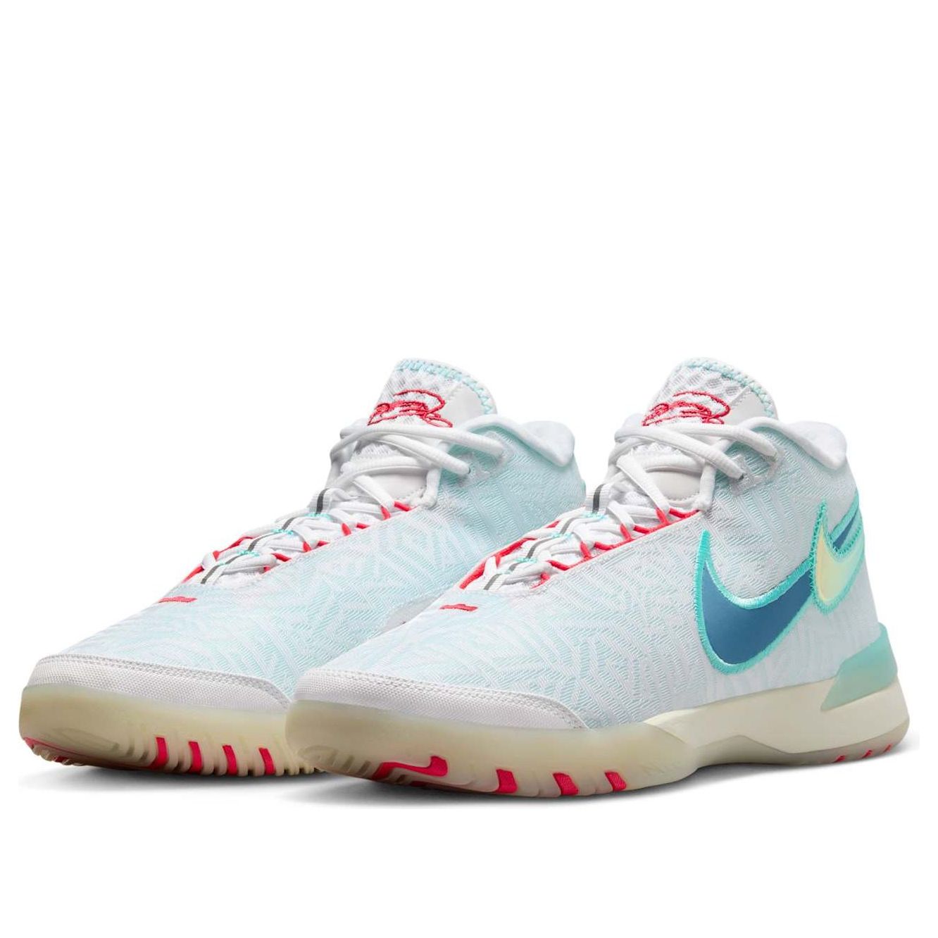 Lookbook ナイキ ズーム レブロン NXXT ジェネシス ''ホワイト エーゲアンストーム'' HF0712-101