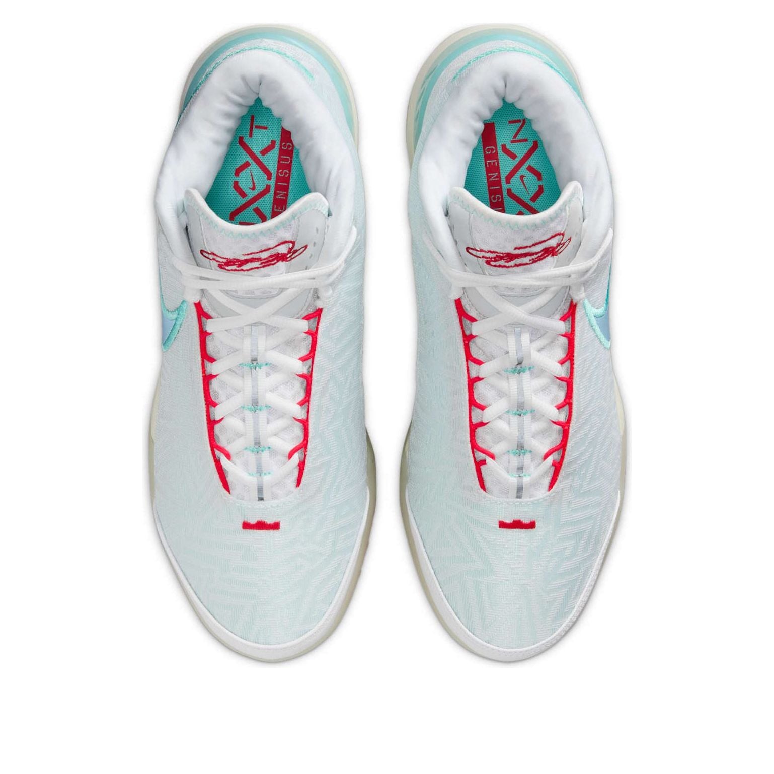 Shop ナイキ ズーム レブロン NXXT ジェネシス ''ホワイト エーゲアンストーム'' HF0712-101