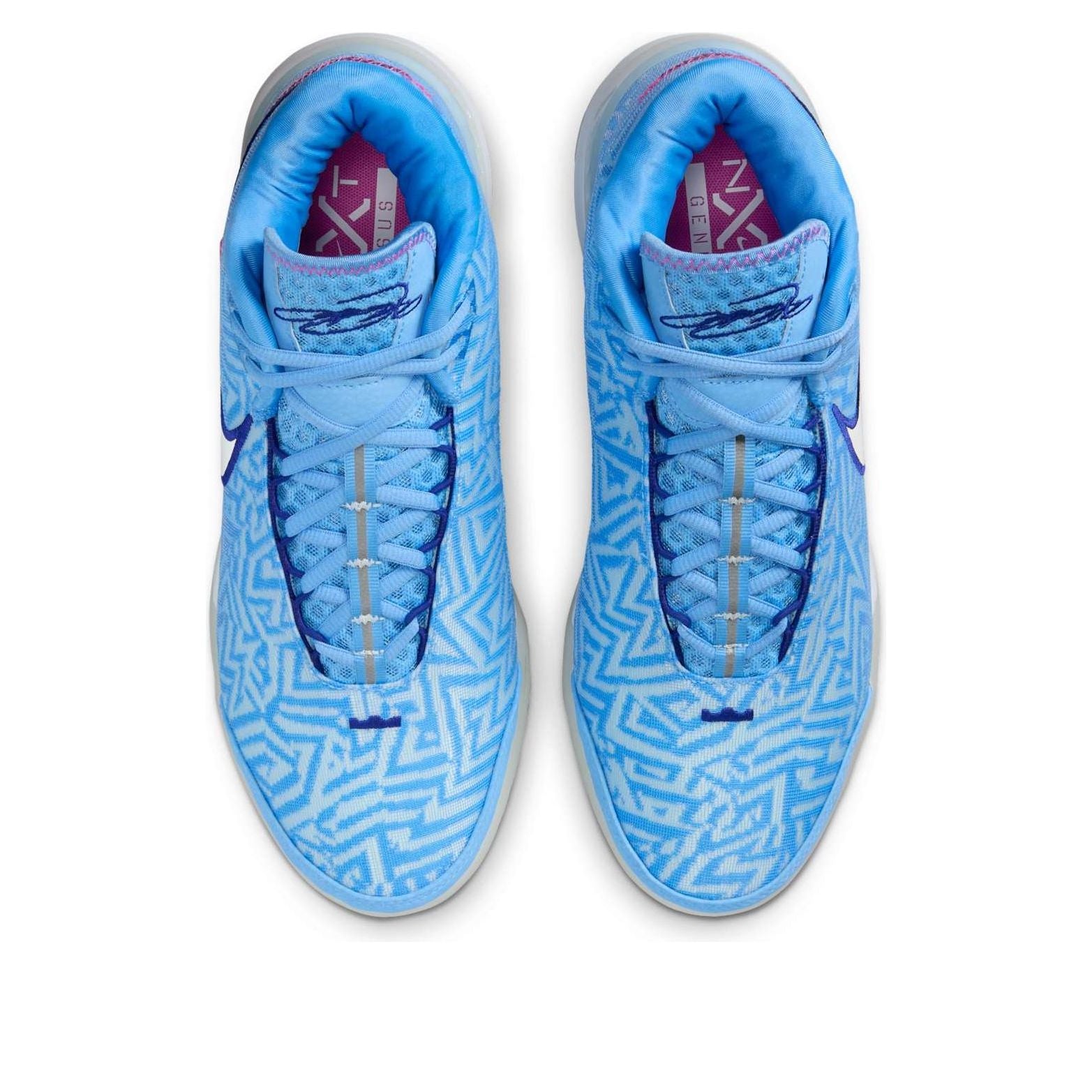 Shop ナイキ ズーム レブロン NXXT ジェネシス ユニバーシティブルー ホワイト HF0712-402/HF0711-402