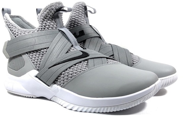 Nike Zoom LeBron Soldier 12 TB 'Wolf Grey' AT3872-002 Shop Nike Zoom LeBron Soldier 12 TB 'Wolf Grey' AT3872-002