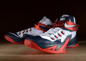 Nike Zoom LeBron Soldier 8 'USA' 653641-114 Nike Zoom LeBron Soldier 8 'USA' 653641-114