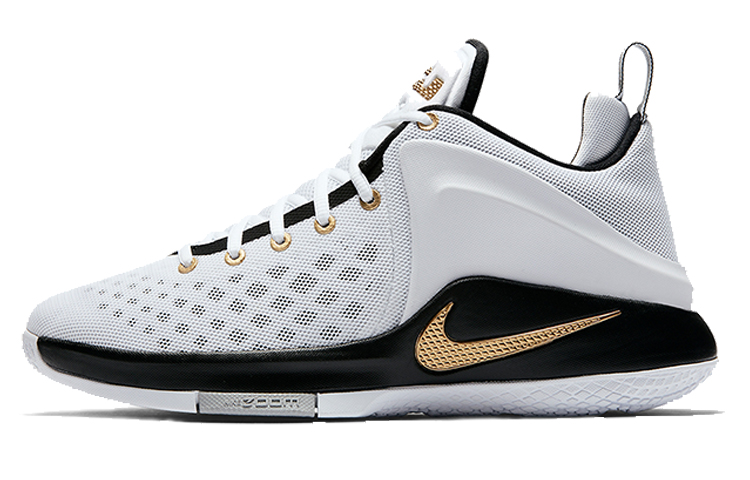 Nike Zoom Lebron Witness White Metallic Gold Black 852439-102