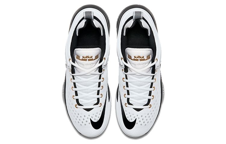 Lookbook 耐克Zoom Lebron Witness白金黑篮球鞋 852439-102