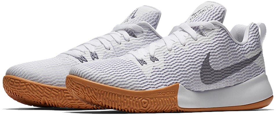 耐吉 Zoom Live 2 Ep 生膠 低筒 實戰籃球鞋 男款 灰白 Lookbook 耐吉 Zoom Live 2 Ep 生膠 低筒 實戰籃球鞋 男款 灰白