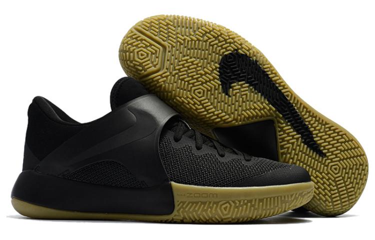 Shop Nike Zoom Live EP 減震防滑 低筒 籃球鞋 男款 黑棕