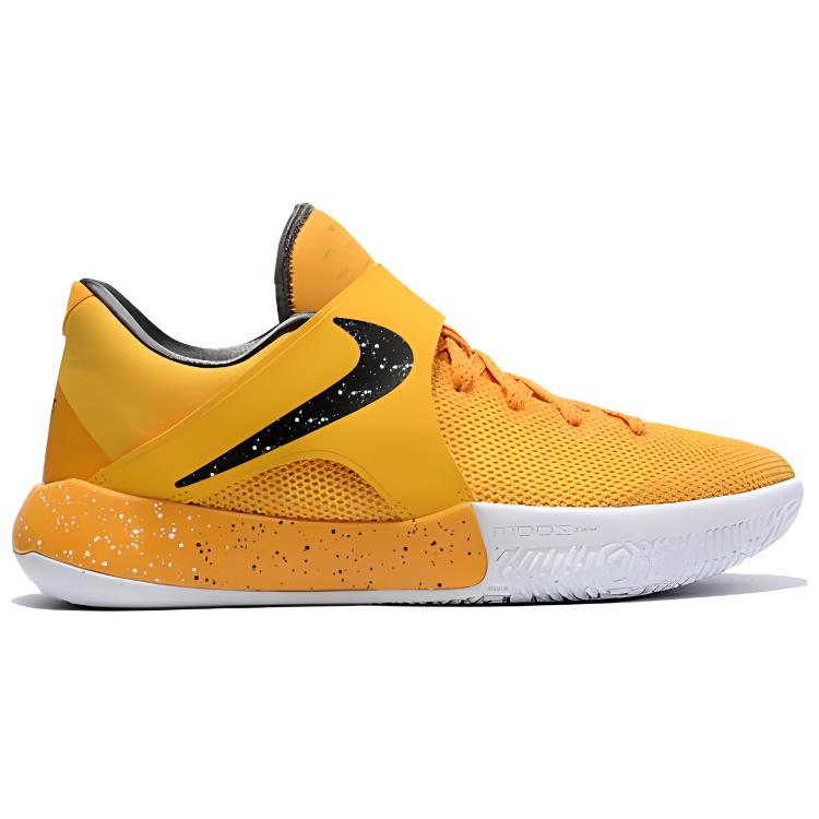 Order 耐吉 Zoom Live 17 合成革 潮流運動 舒適百搭 防滑耐磨 低幫 籃球鞋 男款 橙黃色