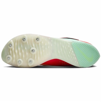 Nike Zoom Long Jump Elite 'Bright Crimson Lime Blast' FZ9326-600 Details for Nike Zoom Long Jump Elite 'Bright Crimson Lime Blast' FZ9326-600