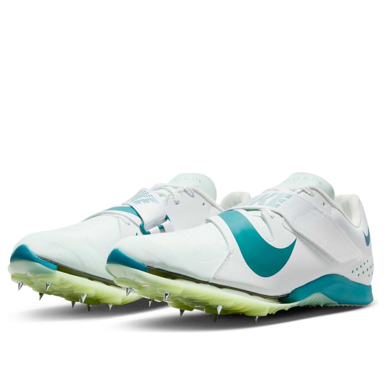 Shop Nike Zoom 長跳 Elite '白色 明亮青翠' FZ9326-100
