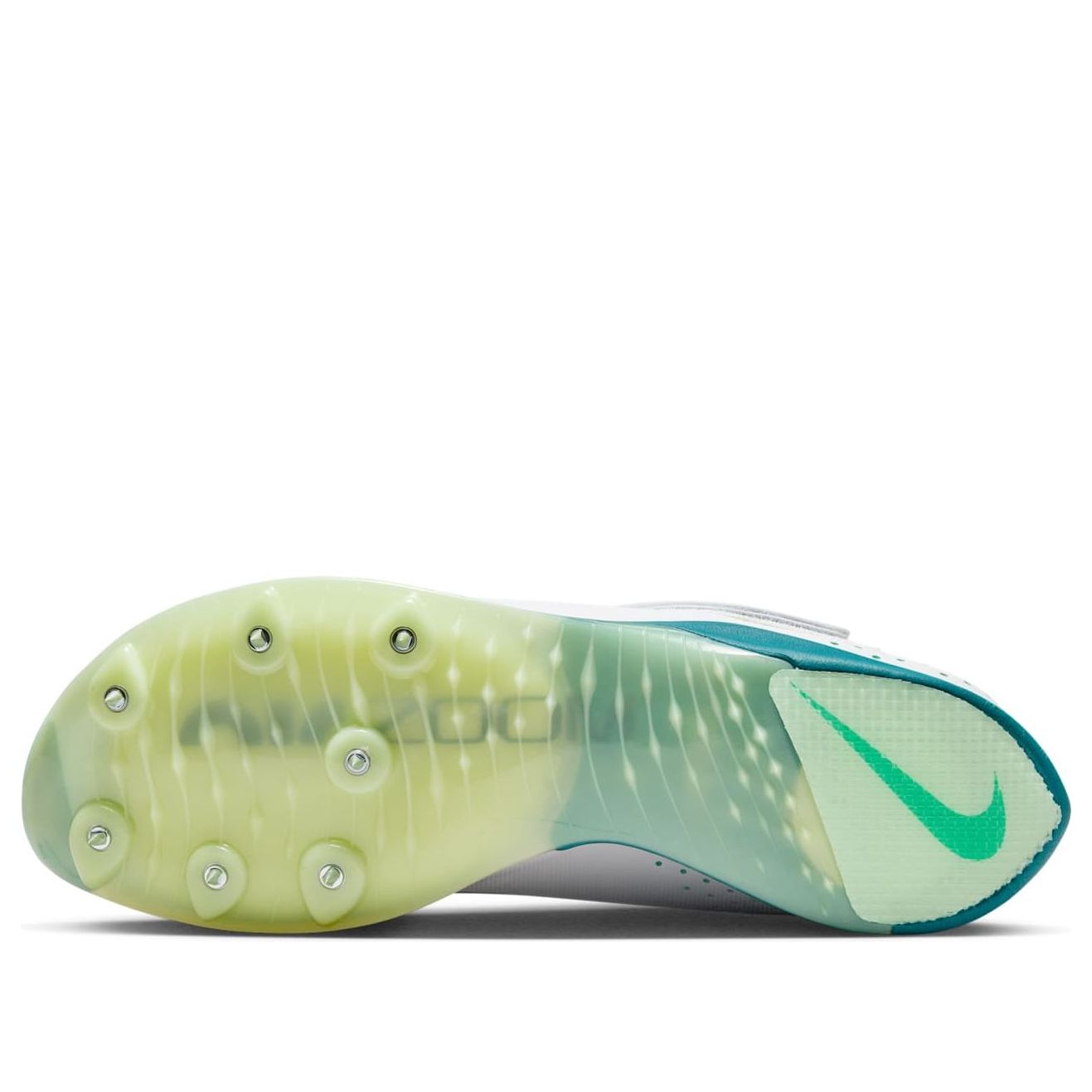 Sizing Nike Zoom 長跳 Elite '白色 明亮青翠' FZ9326-100