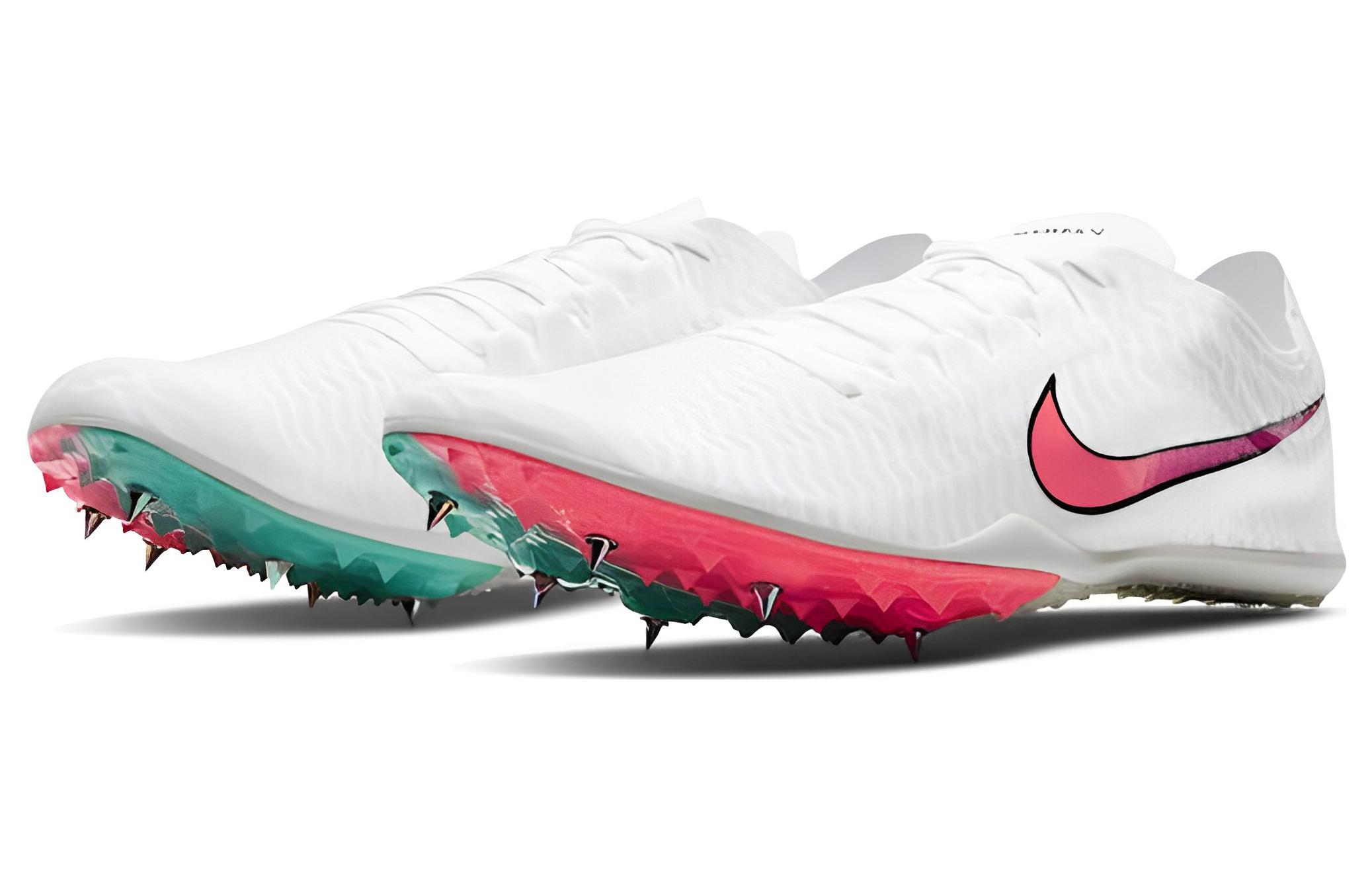 Lookbook Nike Zoom Mamba 5 低筒 跑步鞋 男女款 白粉色