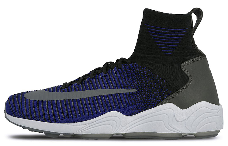 Nike Zoom Mercurial 11 Flyknit 'Black Deep Royal Blue' 844626-004