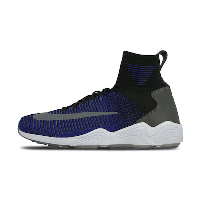 Nike Zoom Mercurial 11 Flyknit 'Black Deep Royal Blue'