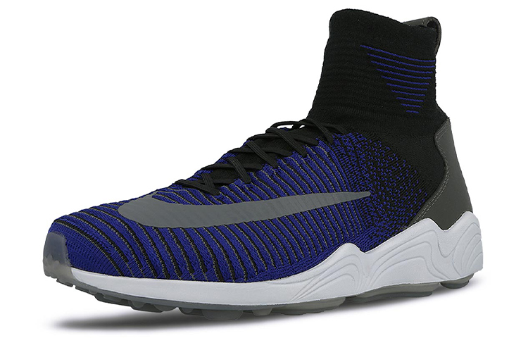 Lookbook Nike Zoom Mercurial 11 Flyknit 'Negro Azul Real Profundo' 844626-004