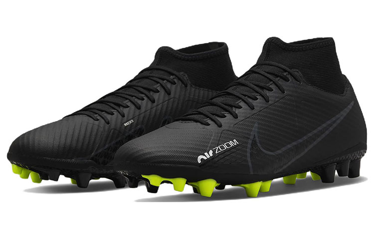 Nike Zoom Mercurial Superfly 9 Academy AG 'Black Green' 圖 3