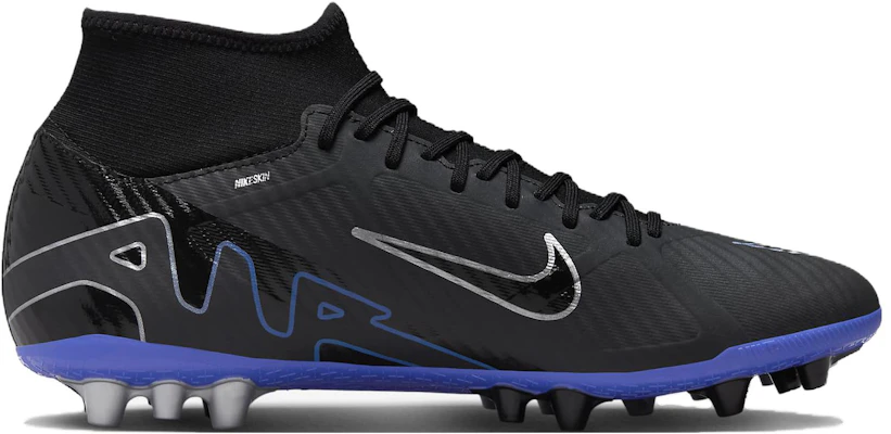 耐吉 Mercurial Superfly 9 Academy 人造草坪 防滑耐磨 足球鞋 男款 黑藍 Order 耐吉 Mercurial Superfly 9 Academy 人造草坪 防滑耐磨 足球鞋 男款 黑藍