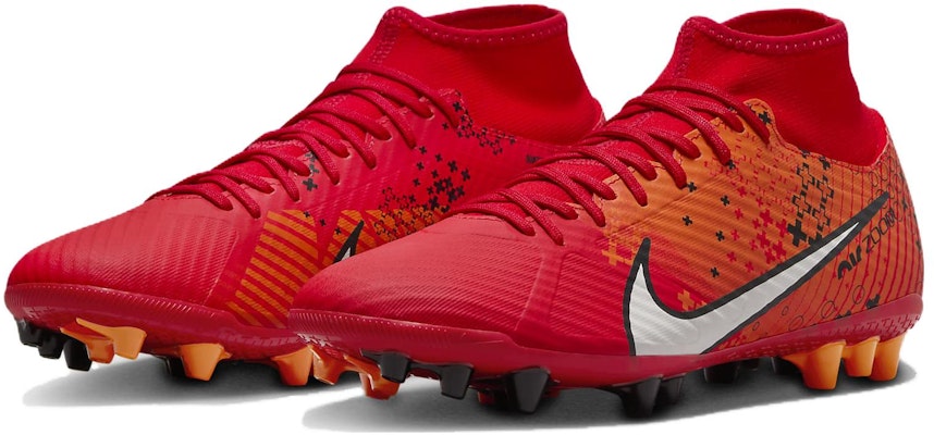 Nike Zoom Mercurial Superfly 9 Academy MDS AG 'Dream Speed - Light Crimson' FD1158-600 Lookbook Nike Zoom Mercurial Superfly 9 Academy MDS AG 'Dream Speed - Light Crimson' FD1158-600