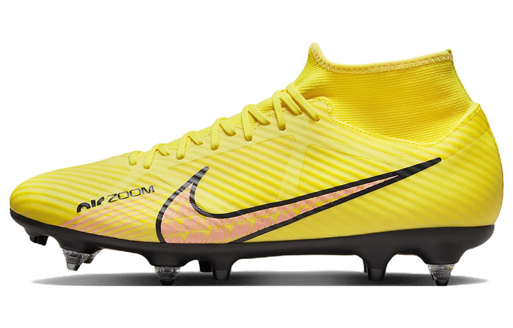 Nike Zoom Mercurial Superfly 9 15 Academy SG-Pro Anti-Clog Traction 'Yellow Strike Coconut Milk Doll' DJ5628-780