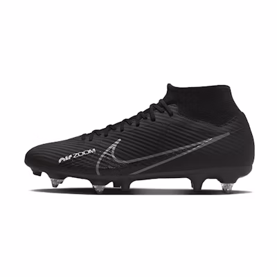 Nike Zoom Mercurial Superfly 9 Academy SG-Pro Anti-Clog Traction 'Black White'