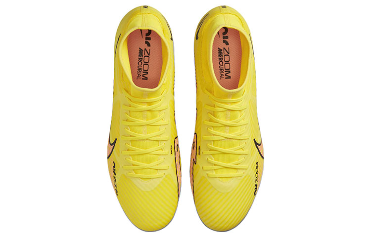 Shop 나이키 줌 머큐리얼 슈퍼플라이 9 AC SG (옐로우 스트라이크) DJ5628-780
