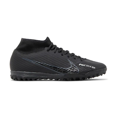 Nike Zoom Mercurial Superfly 9 Academy TF 'Black Dark Smoke Grey'