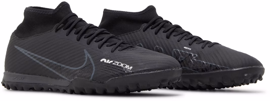 Nike Zoom Mercurial Superfly 9 Academy TF 'Black Dark Smoke Grey' DJ5629-001 Cheap Nike Zoom Mercurial Superfly 9 Academy TF 'Black Dark Smoke Grey' DJ5629-001