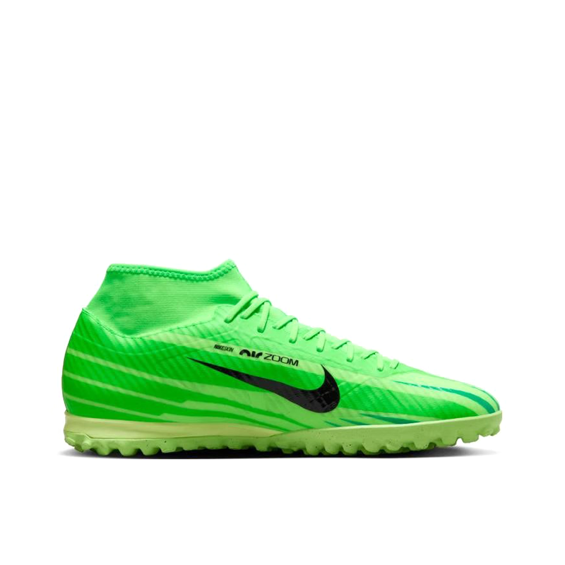 Lookbook 耐吉 Zoom Superfly 9 Academy MDS 人造草坪圓頭系帶 TF（膠質碎釘）防滑足球鞋 男女同款 綠色