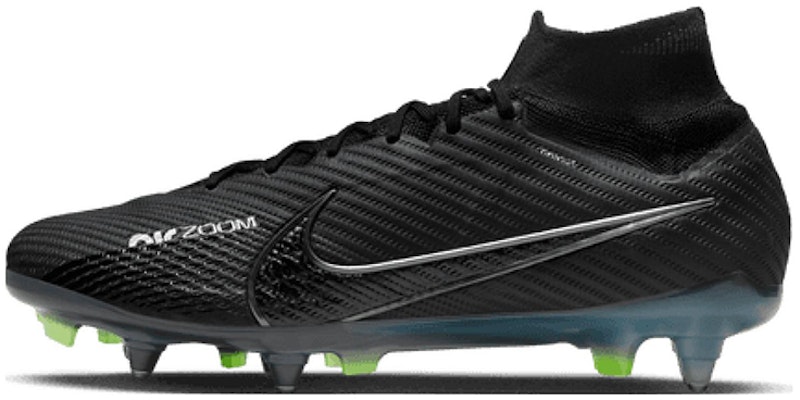 耐吉Zoom Mercurial Superfly 9 刺客 15 Elite SG Pro 软草地足球鞋 黑色 Buy 耐吉Zoom Mercurial Superfly 9 刺客 15 Elite SG Pro 软草地足球鞋 黑色