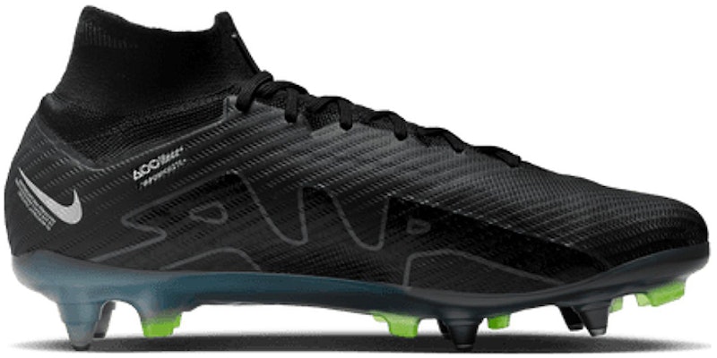 耐吉Zoom Mercurial Superfly 9 刺客 15 Elite SG Pro 软草地足球鞋 黑色 Order 耐吉Zoom Mercurial Superfly 9 刺客 15 Elite SG Pro 软草地足球鞋 黑色