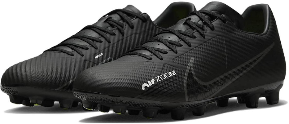 Nike Zoom Mercurial Vapor 15 Academy HG 'Hitam Putih' DJ5632-001 Lookbook Nike Zoom Mercurial Vapor 15 Academy HG 'Hitam Putih' DJ5632-001