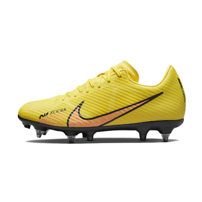 Nike Zoom Mercurial Vapor 15 Academy SG Pro Anti-Clog Traction 'Yellow Pink'