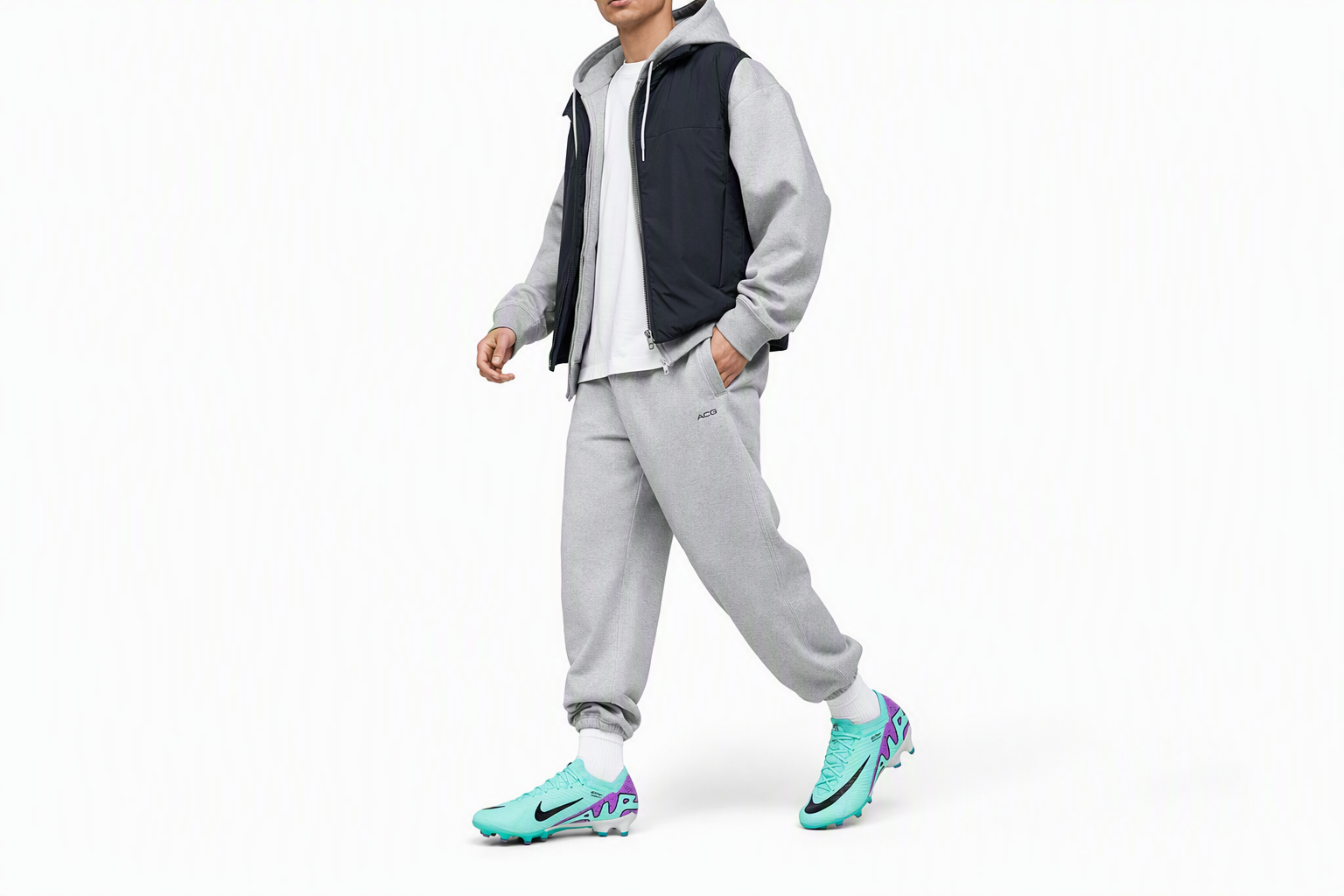 Order Nike Mercurial Vapor 15 高級版 人造草地 減震通風耐磨 足球鞋 男款 青綠
