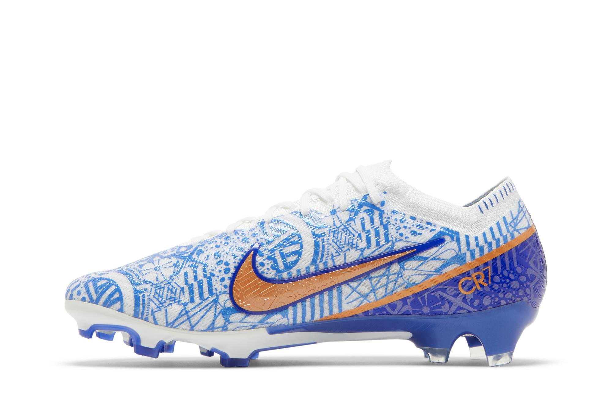 Lookbook Nike Zoom Mercurial Vapor 15 Elite CR7 FG 'Azulejo' Lelaki DQ5299-182