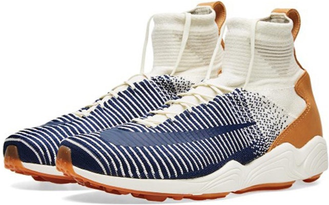 Nike Zoom Mercurial XI Flyknit 'Sail College Navy' dalam Warna Putih Biru Navy 844626-101 Lookbook Nike Zoom Mercurial XI Flyknit 'Sail College Navy' dalam Warna Putih Biru Navy 844626-101