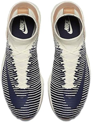 Nike Zoom Mercurial XI Flyknit 'Sail College Navy' dalam Warna Putih Biru Navy 844626-101 Shop Nike Zoom Mercurial XI Flyknit 'Sail College Navy' dalam Warna Putih Biru Navy 844626-101