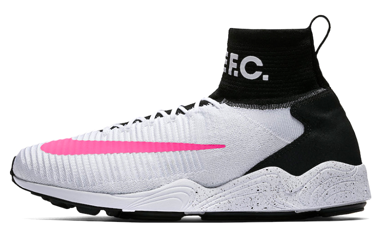 Nike Zoom Mercurial XI Flyknit FC 'White Pink Black' 852616-100