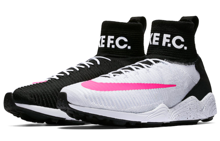 Lookbook Nike Zoom Mercurial XI Flyknit FC 'Blanco Rosa Negro' 852616-100