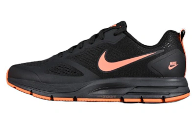 Nike Zoom Pegasus 26X Black Orange 'Comfort Durable Breathable Low-Top Lifestyle' AQ6219-008