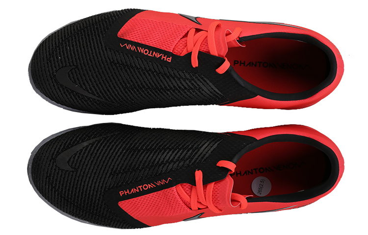 Shop 나이키 줌 팬텀 베놈 프로 TF 레드 블랙 골드실버 (Shortened: 나이키 팬텀 베놈 TF 레드/블랙) BQ7497-606