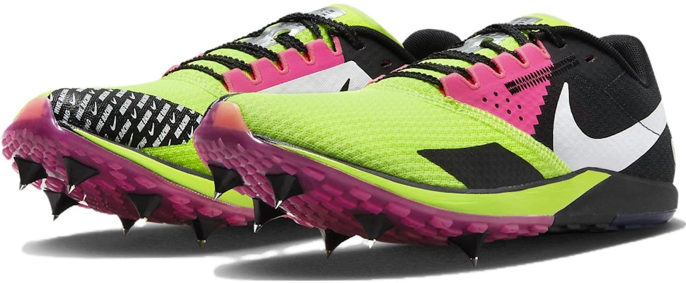 Nike Zoom Rival 6 'Volt Hyper Pink' Lelaki/Wanita DX7999-700 Lookbook Nike Zoom Rival 6 'Volt Hyper Pink' Lelaki/Wanita DX7999-700