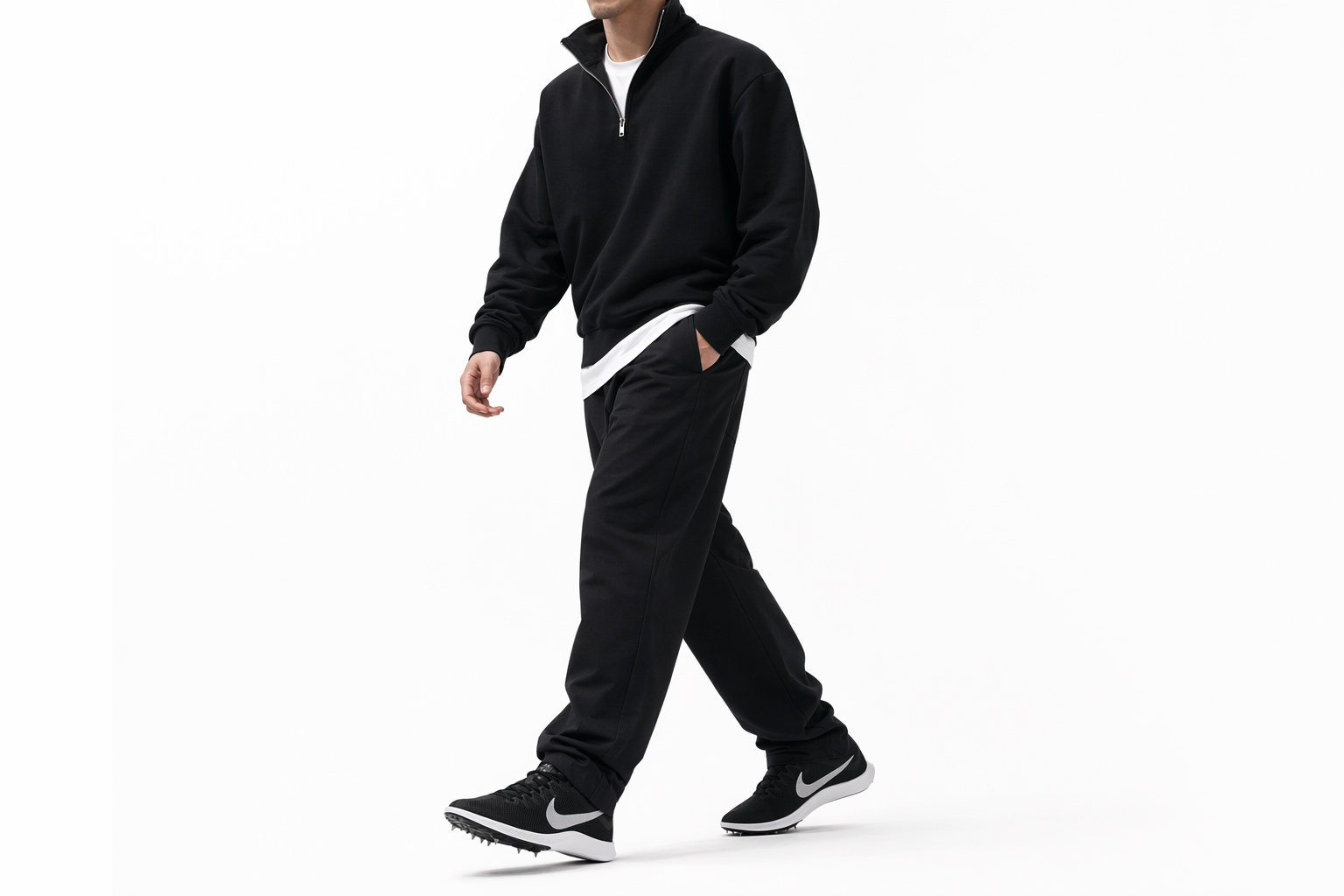 Order Nike Zoom Rival ‘黑色金屬銀’ DC8725-001