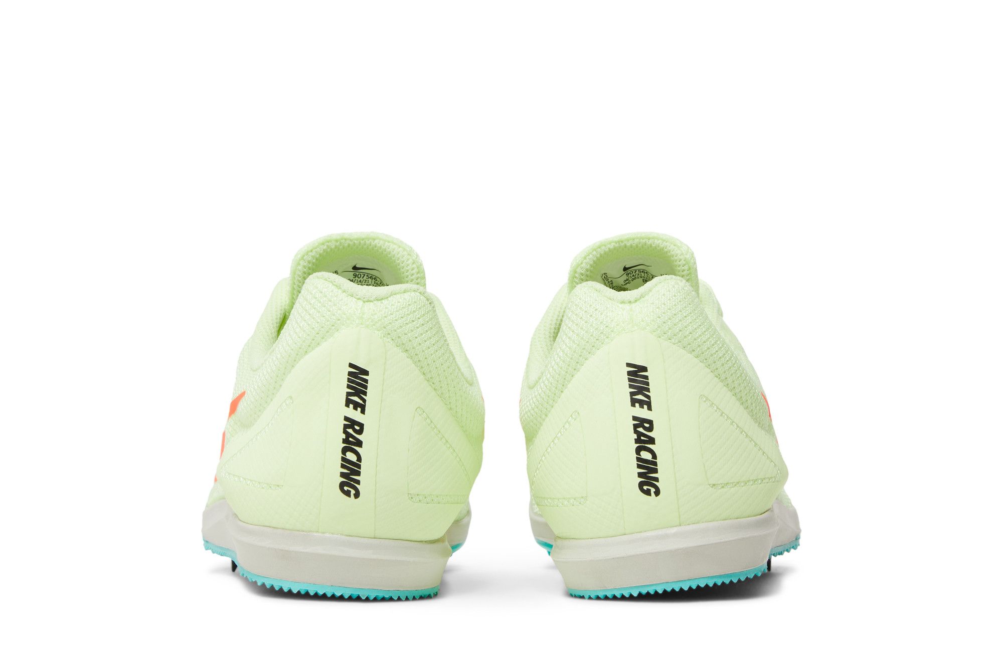 Sizing Nike Zoom Rival D 10 'Barely Volt Hyper Orange' Sepatu Lari 907566-700