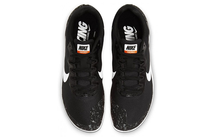 Lookbook Nike Zoom Rival D 10 田徑 低筒 跑步鞋 男女款 黑白