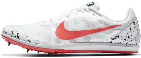 Nike Zoom Rival D 10 'White Flash Crimson' 907566-100 Nike Zoom Rival D 10 'White Flash Crimson' 907566-100