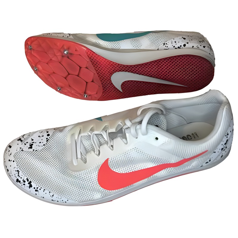 Lookbook Nike Zoom Rival D 10 'Blanco y Rojo Flash' 907566-100